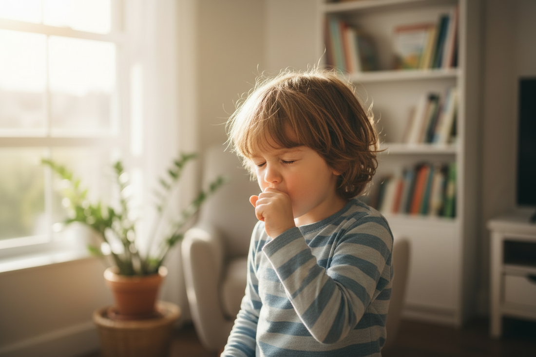 child coughing