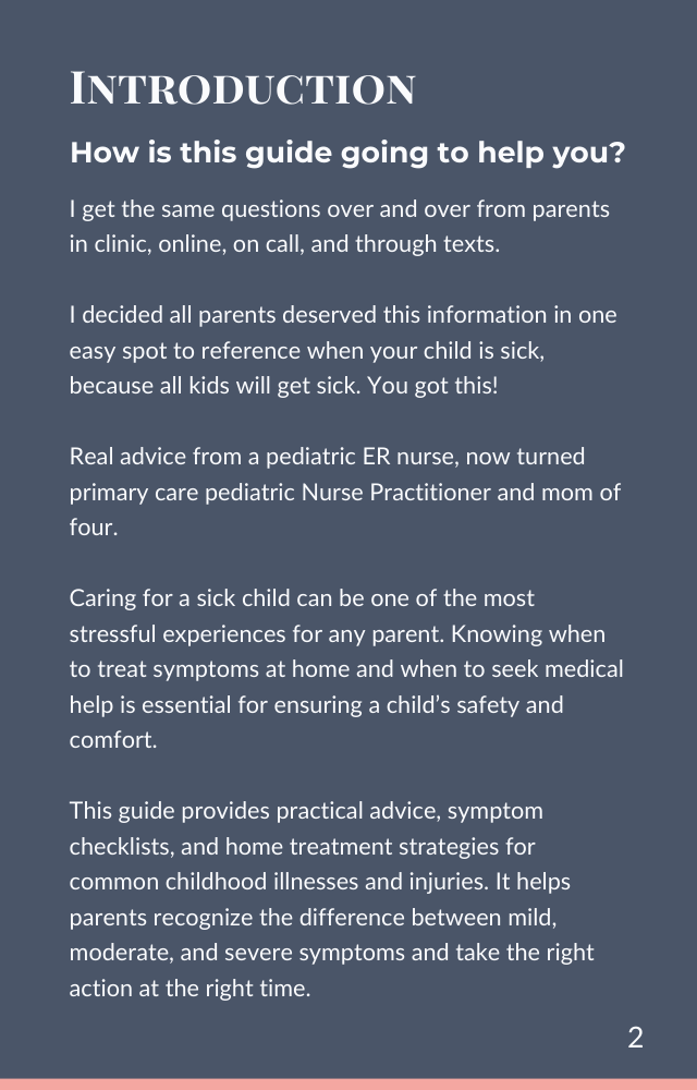 Book 2: Common Childhood Illnesses